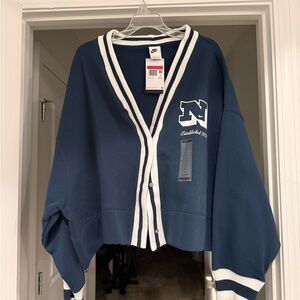 Nike Women's Cropped Cardigan NWT